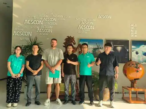 French Client Visits Xi'an Jerrystar for 500KVA Shore Power Test